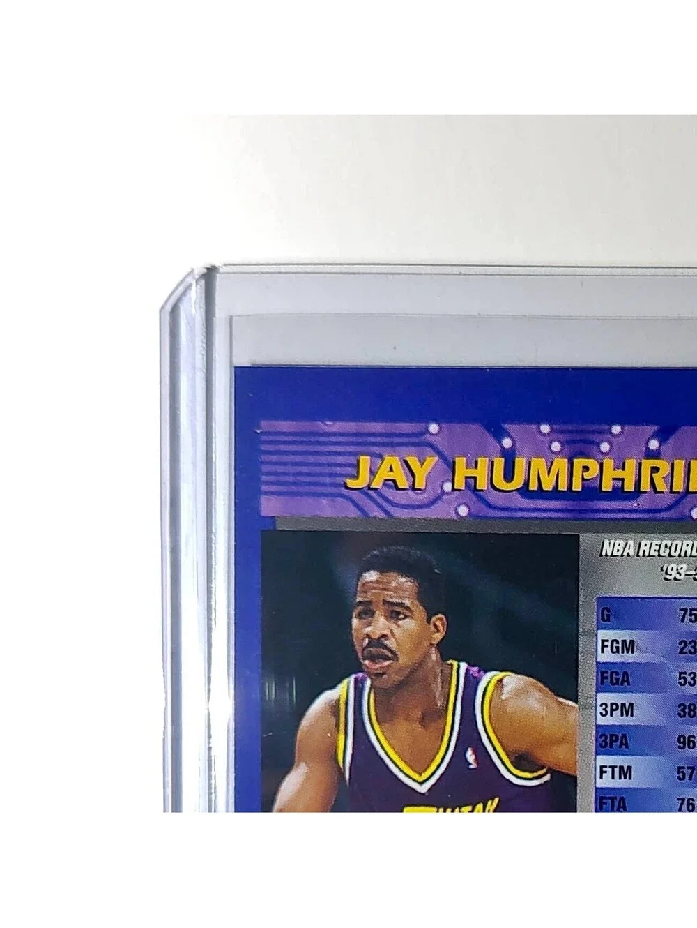Jay Humphries 1994-95 Topps Finest #307 Basketball Card